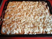 Apfel und Birnenkuchen mit Streusel vom Blech - Rezept