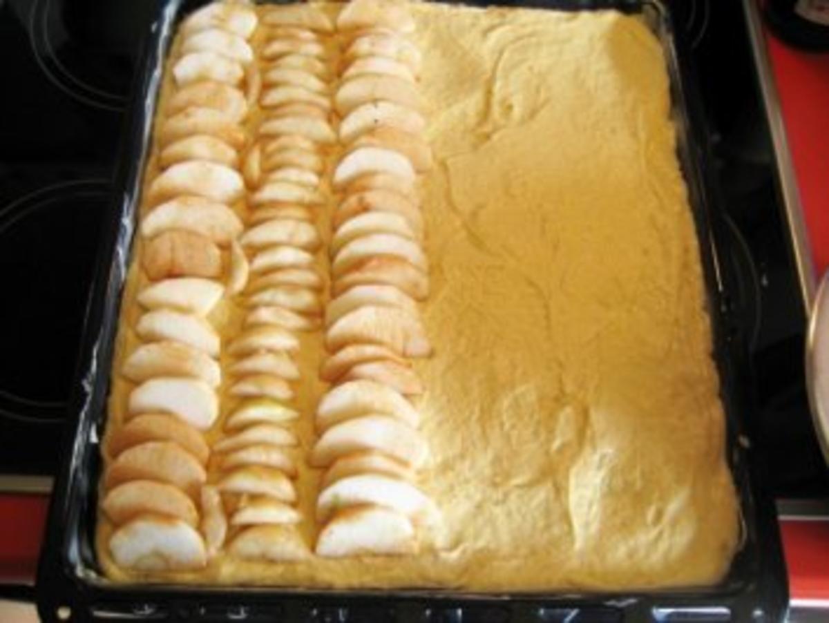 Apfel und Birnenkuchen mit Streusel vom Blech - Rezept - Bild Nr. 8