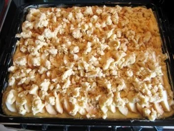 Apfel und Birnenkuchen mit Streusel vom Blech - Rezept - Bild Nr. 10