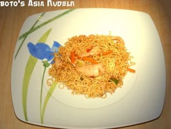 Rezept: boto's Asia Nudeln boto's Asia Nudeln - Rezept