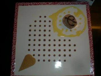 Rezept: Trüffel-Schoko-Eis in Love with geeister Eierlikörsauce Trüffel-Schoko-Eis in Love with geeister Eierlikörsauce - Rezept