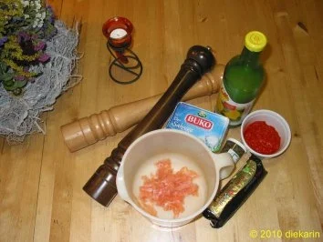 Fingerfood- Lachsdip - Rezept