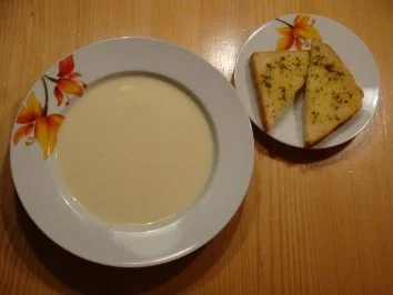 Weiße Cremesuppe - Rezept