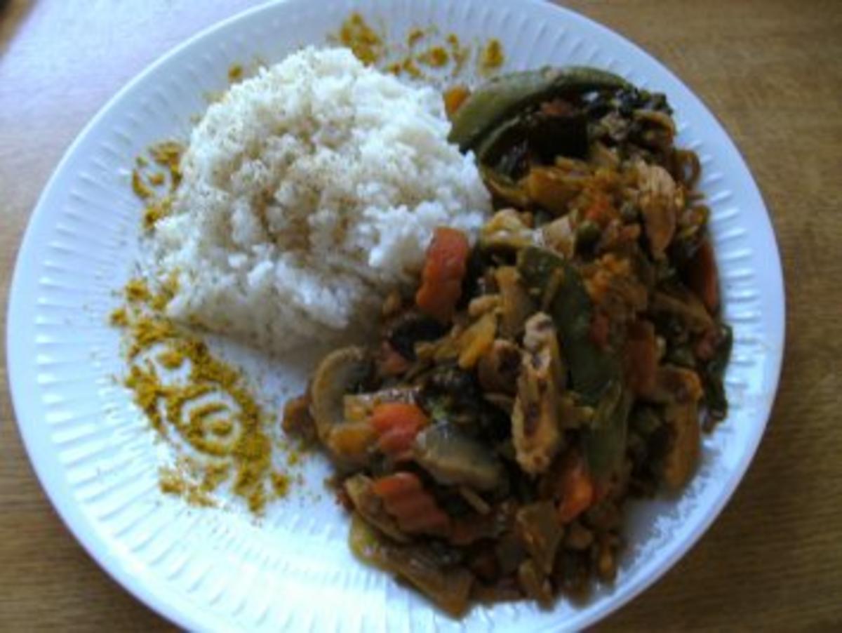 Asia -TK- Gemüse-Pfanne mit Reis - Rezept - Bild Nr. 2