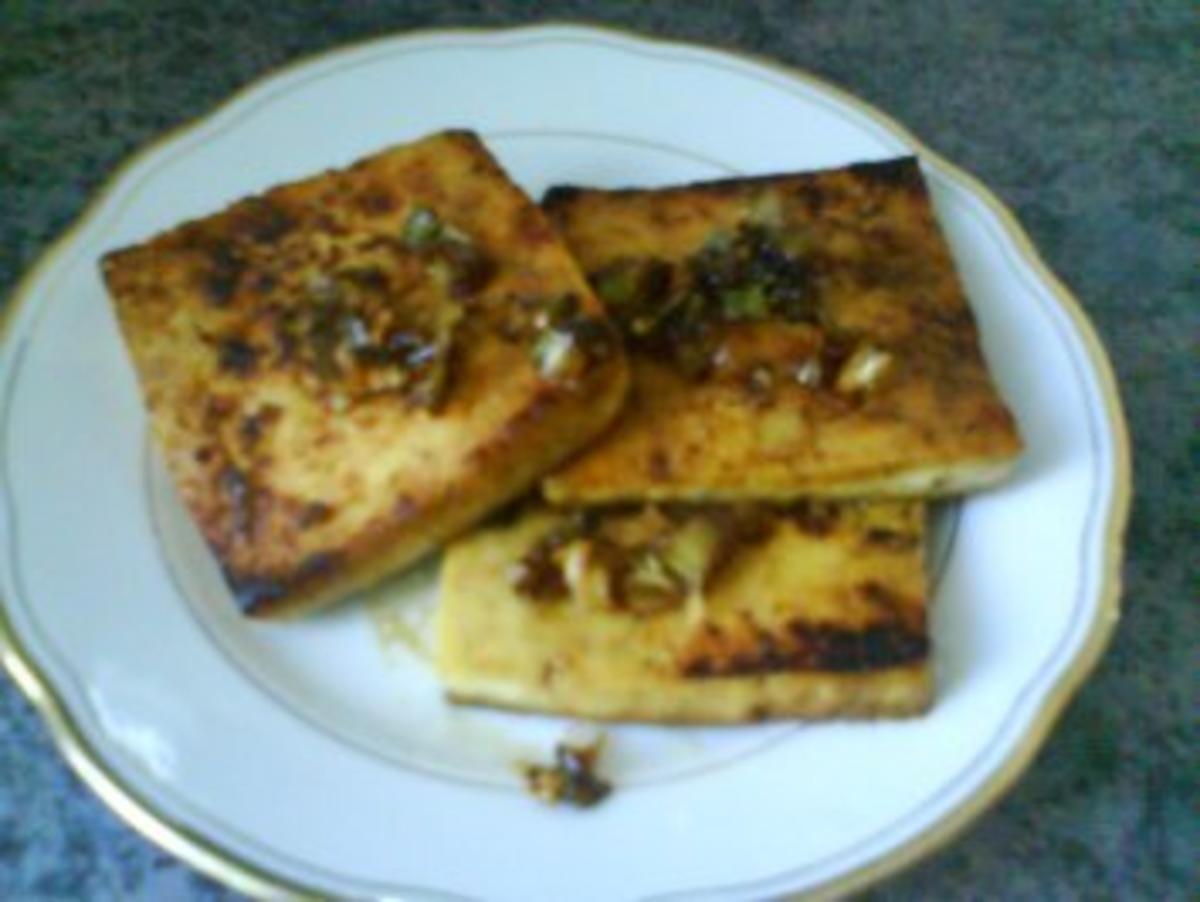 Tofu in würziger Marinade gebraten - Rezept - Bild Nr. 2