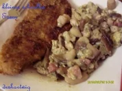 Pfannengericht~Schnitzel mit Pilze - Rezept