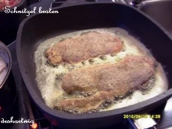 Pfannengericht~Schnitzel mit Pilze - Rezept - Bild Nr. 4