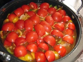 Pute : Gemüse mit Reis hilft dem Putenfleisch nicht zu verbrennen - Rezept - Bild Nr. 6