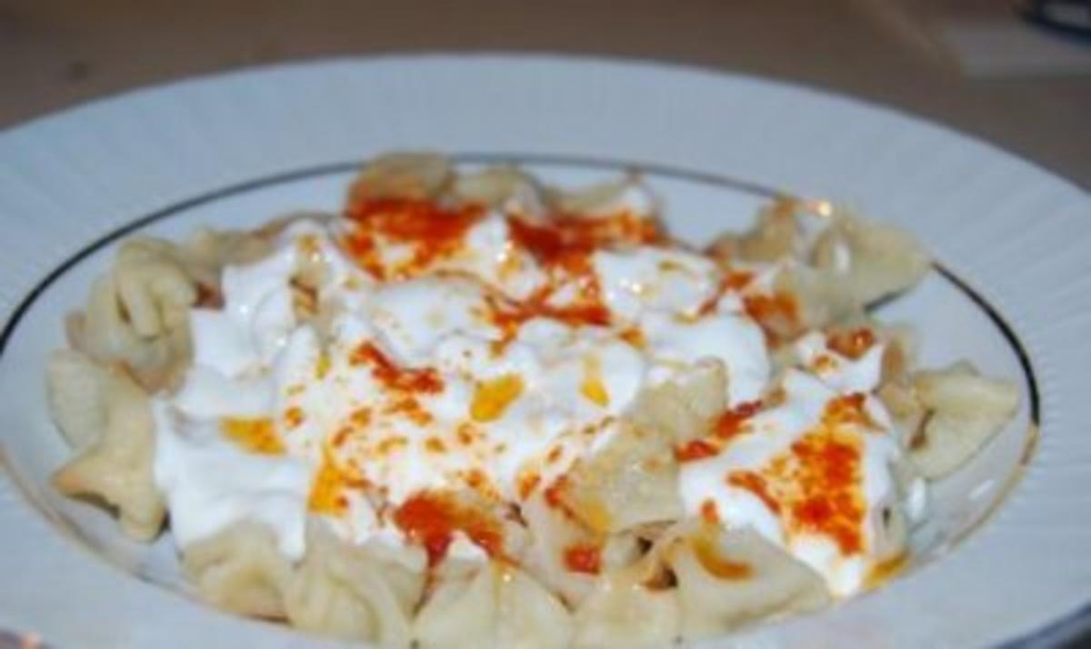 Bilder für Manti - Türkische Tortellinis - Rezept