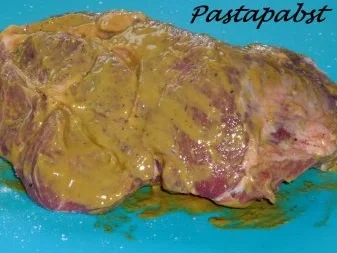 Schweinenackenbraten mit Rotweinsauce - Rezept - Bild Nr. 2