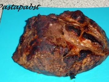 Schweinenackenbraten mit Rotweinsauce - Rezept - Bild Nr. 5