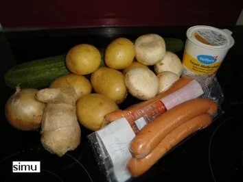 Rezept: Gurken-Kartoffel-Pfanne Bild Nr. 2 Gurken-Kartoffel-Pfanne - Rezept - Bild Nr. 2