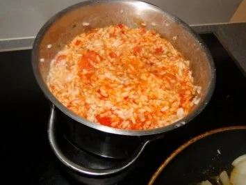 Hühnerbrüstchen in Curry-Mango-Sauce                  (Foto) - Rezept - Bild Nr. 5