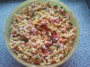 Nudelsalat (scharf) - Rezept