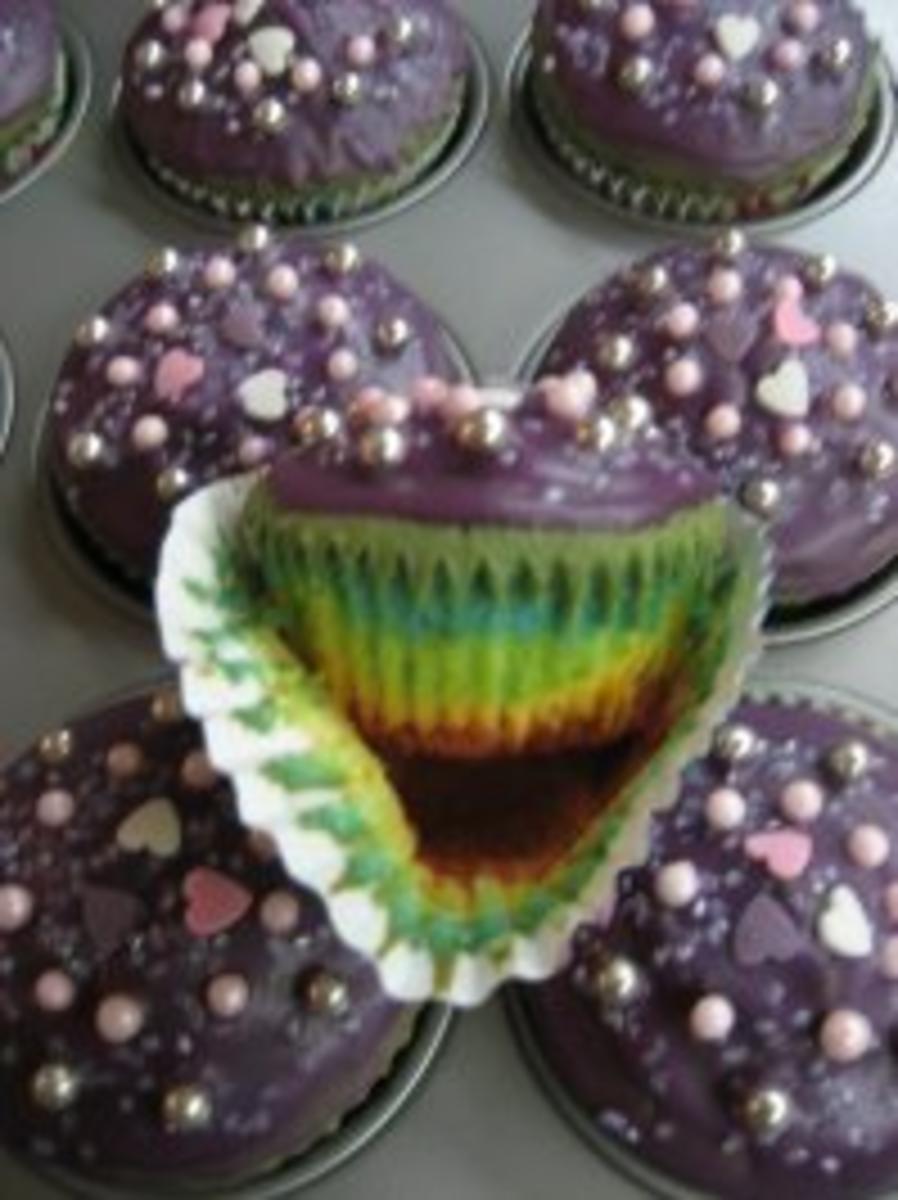 Bilder für Bunte Zitronen-Muffins Rezept