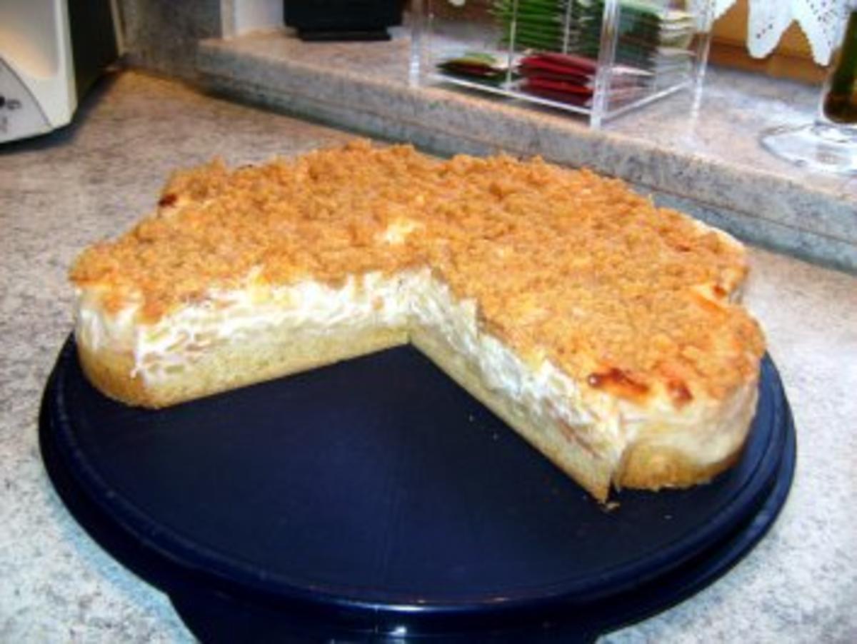 Apfel-Schmand-Kuchen mit Streuseln - Rezept - Bild Nr. 2
