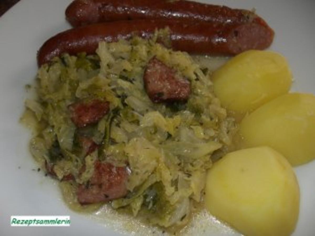 Bilder für Gemüse: WIRSINGGEMÜSE - Rezept