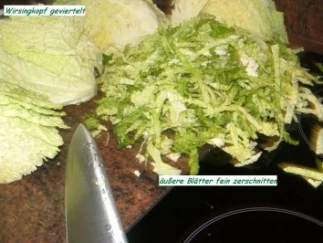 Rezept: Gemüse: WIRSINGGEMÜSE Bild Nr. 3 Gemüse: WIRSINGGEMÜSE - Rezept - Bild Nr. 3