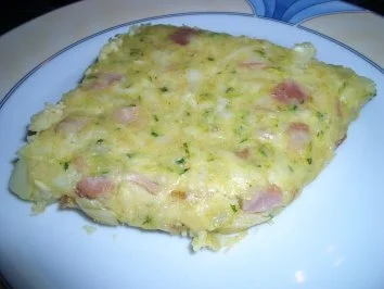 Rezept: Herzhafter Zuccinikuchen Herzhafter Zuccinikuchen - Rezept