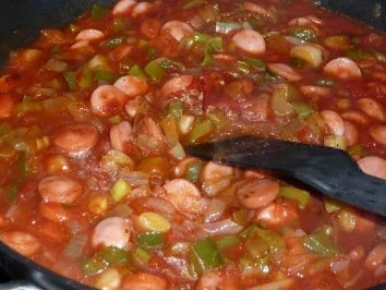 Wurstgulasch - Rezept