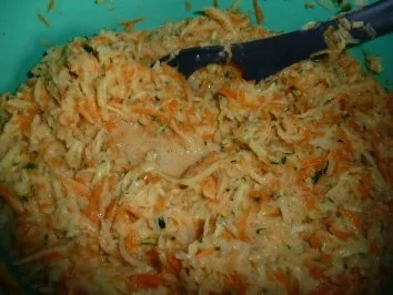 Rezept: Gemüsefladen mit Dip Bild Nr. 7 Gemüsefladen mit Dip - Rezept - Bild Nr. 7