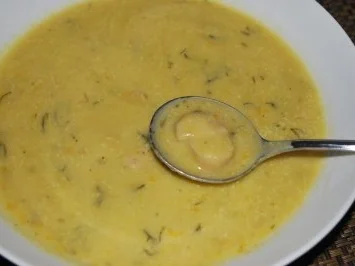 Rezept: Zucchini-Lachs-Suppe Zucchini-Lachs-Suppe - Rezept