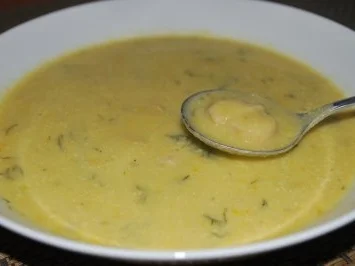 Rezept: Zucchini-Lachs-Suppe Bild Nr. 2 Zucchini-Lachs-Suppe - Rezept - Bild Nr. 2