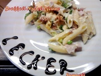 Brokkoli-Nudel-Pfanne - Rezept