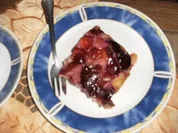 Auf den Kopf gestellter Pflaumenkuchen - Rezept