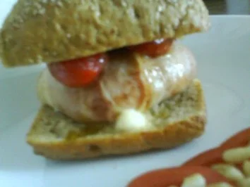 Rezept: Mozarella Burger Bild Nr. 2 Mozarella Burger - Rezept - Bild Nr. 2