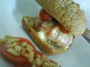 Mozarella Burger - Rezept