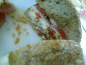 Rezept: Mozarella Burger Bild Nr. 4 Mozarella Burger - Rezept - Bild Nr. 4