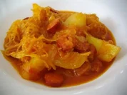 Szegediner Würstlgulasch - Rezept