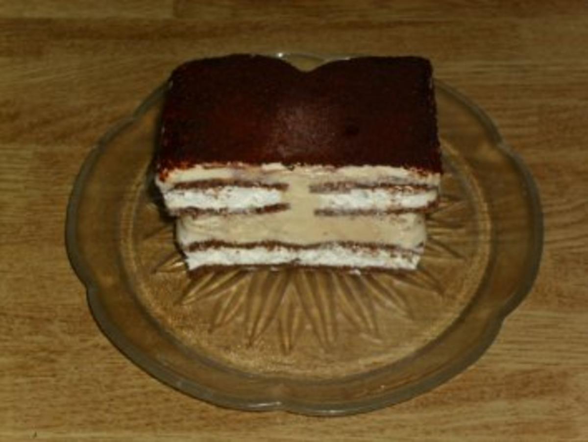 Milchschnitten-Tiramisu-Kuchen - Rezept