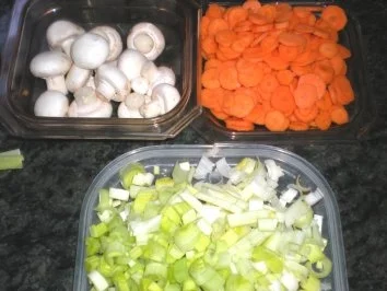 Fleisch: Rindfleischstreifen in Teriyakisauce mit Shiitakepilzen - Rezept - Bild Nr. 5