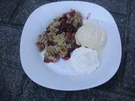 Pflaumen - Walnuss - Crumble - Rezept