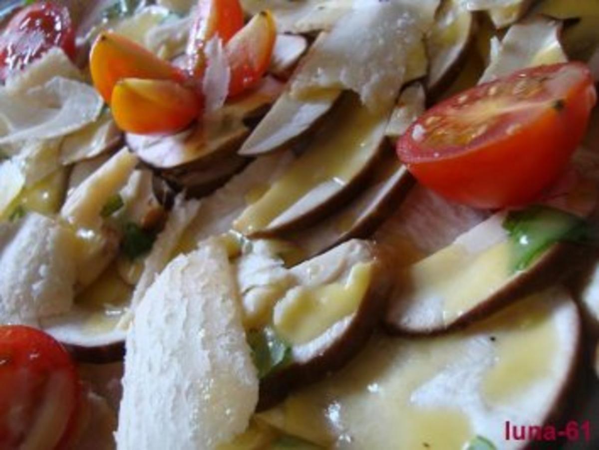 Bilder für CARPACCIO DI PORCINI - Steinpilz-Carpaccio - Rezept