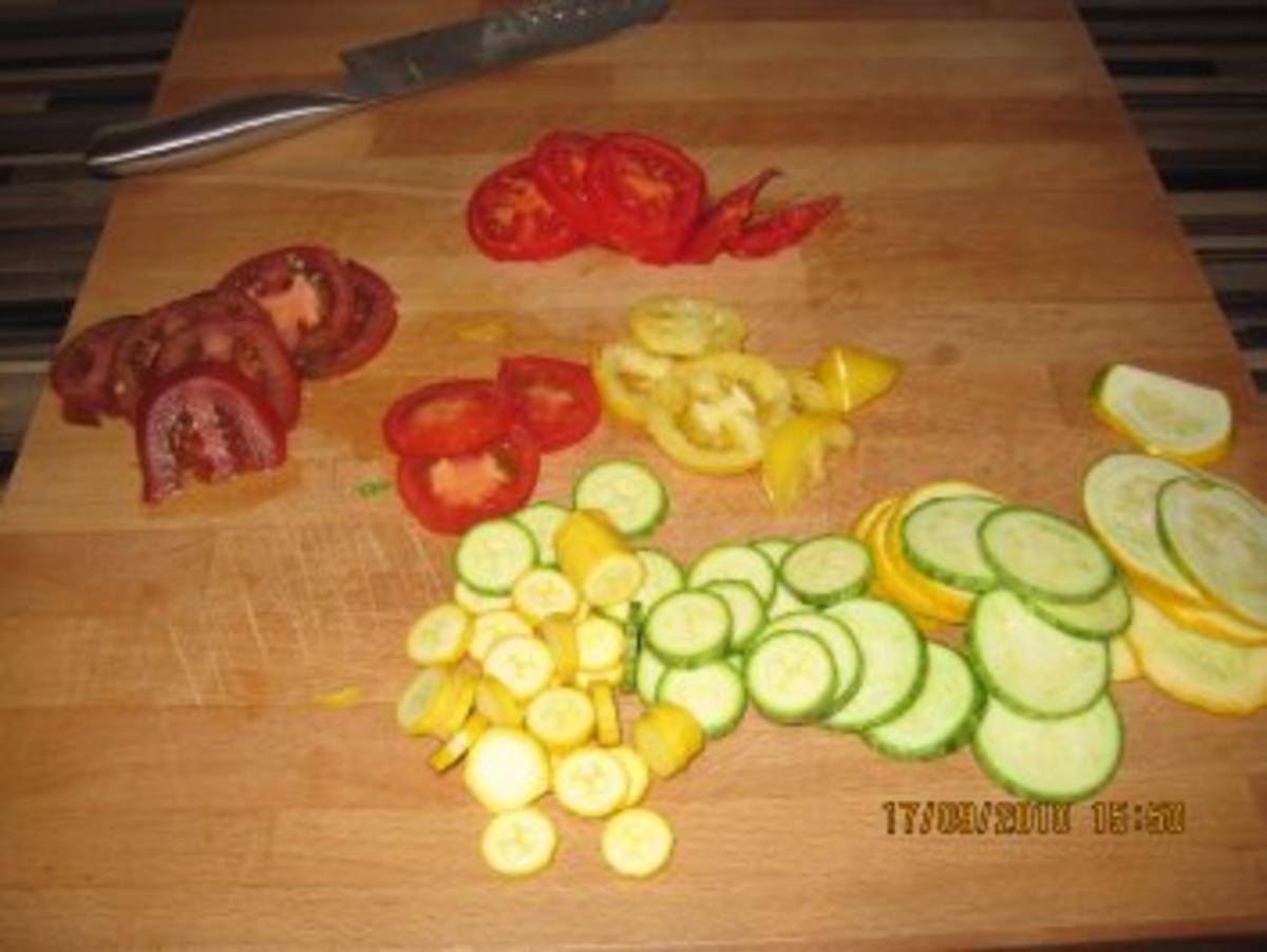 Lasagne mit Zuchinizwergen und frischen Tomaten - Rezept - Bild Nr. 3