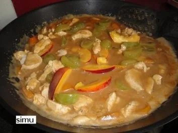 Rezept: Fruchtiges Huhn Bild Nr. 7 Fruchtiges Huhn - Rezept - Bild Nr. 7