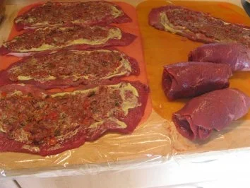 Fleisch - Gefüllte Päckchen - Rezept - Bild Nr. 7