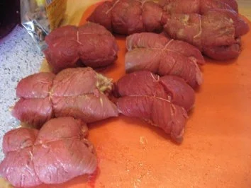 Fleisch - Gefüllte Päckchen - Rezept - Bild Nr. 8