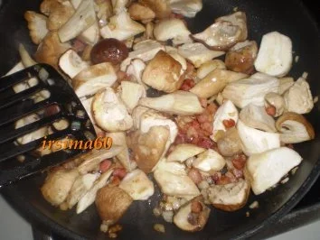 Steinpilzsoße an Cellentani - Rezept - Bild Nr. 5