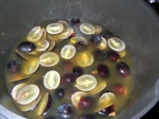 Trauben auf Vanille-Quark-Creme - Rezept - Bild Nr. 4