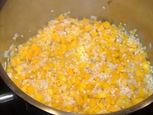 Rezept: Kürbisrisotto Bild Nr. 3 Kürbisrisotto - Rezept - Bild Nr. 3