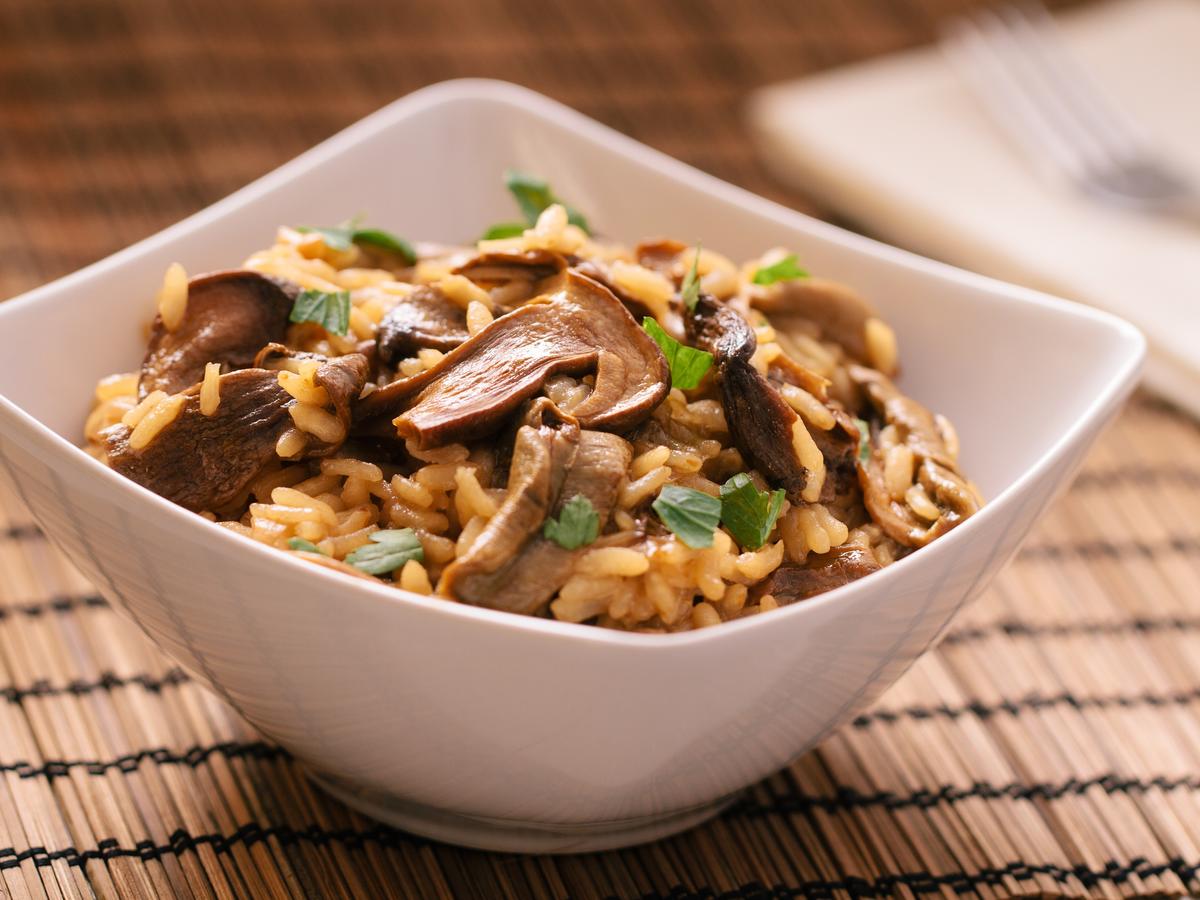 Champignon Risotto - einfach - 97 kcal/100g