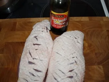 Knusprige Entenbrust mit Knoblauch-Bratkartoffeln und Orangenmöhren - Rezept - Bild Nr. 3