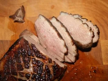 Knusprige Entenbrust mit Knoblauch-Bratkartoffeln und Orangenmöhren - Rezept - Bild Nr. 8