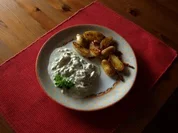 Matjes in Dillsahne - Rezept