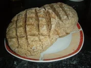 Bauernspeck mit Kürbisbrot - Rezept