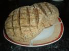 Bauernspeck mit Kürbisbrot - Rezept